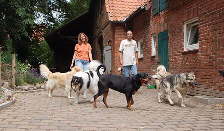 Auslauf auf dem Geißblatthof